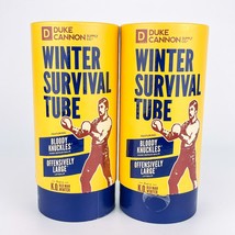 Duke Cannon Supply Co Winter Survival Tube Not for Clowns Hand Lip Balm Lot Of 2 - £23.13 GBP