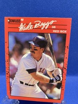 Wade Boggs 68 1990 Fleer Baseball Error Card - £211.82 GBP