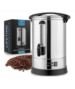 Premium Commercial Coffee Machine Large Stainless Steel Coffee Maker Qui... - $223.00