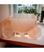 1930s Pink Depression Glass Carriage - £47.07 GBP