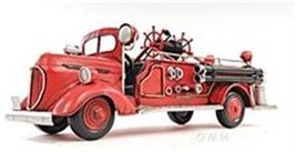 Model Fire Engine Transportation Traditional Antique 1938 Like Ford 1:40 Scale - £109.53 GBP