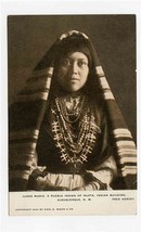 Juana Marie Pueblo Indian of Isleta UDB Postcard 1906 Fred Harvey Albuquerque NM - £22.15 GBP