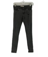 LEVIS 710 Girls Super Skinny  Adjustable Waist Jeans Sz 14 R Distressed ... - £11.97 GBP