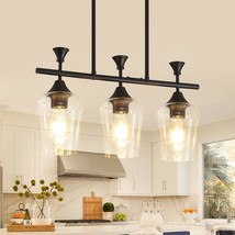 Dining Room Light Fixture/Chandelier Over Table, 3-Light Kitchen Island ... - £80.39 GBP