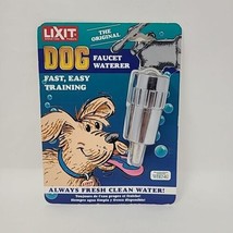Dog Self Serve Waterer Fresh Water All the Time MADE IN USA NOS - £11.86 GBP