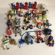 Disney Toy Story Cars Goofy Hook Little Mermaid Lot Of 29 Toys  T7 - £14.74 GBP