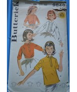 Butterick Girls’Blouse Wardrobe Size 10 #5203  - £4.72 GBP