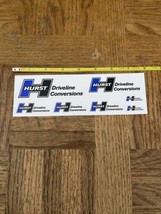 Hurst Driveline Conversions Auto Decal Sticker - $8.79