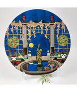 Villeroy &amp; Boch Jardins Français Plate No. 3 – Vtg Decorative Art Nouvea... - $1,142.70 MXN