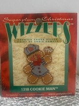 Wizzers Cookie Man Cross Stitch Kit 1318 by Janlynn - NIP - £6.97 GBP