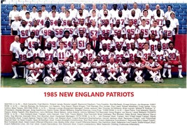 1985 NEW ENGLAND PATRIOTS 8X10 TEAM PHOTO FOOTBALL PICTURE NFL - $4.94