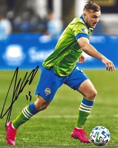 Jordan Morris signed Seattle Sounders Soccer 8x10 photo proof COA .... - £54.75 GBP