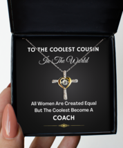 Coach Cousin Necklace Gifts - Cross Pendant Jewelry Present From Cousin ... - £39.92 GBP