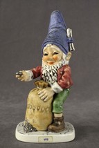 Vintage Porcelain W Germany GOEBEL CO BOYS Gnome UTZ Banker Figurine Well 513 - £27.96 GBP