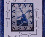 Quilt Kit - Windmill in Blue Dutch Wall Hanging Holland Sold by the Kit ... - $39.97