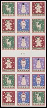 Winter Holidays Pane of Eighteen 44 Cent Postage Stamps Scott 4432b - $19.99