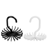 Tie Rack Hanger Holder Hooks Organizer For Mens, 360 Degree Rotating Tie... - $13.63 CAD+