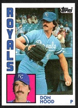 Kansas City Royals Don Hood 1984 Topps #743 nr mt - £0.39 GBP