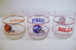 National Football League Bourbon Glasses - $15.00