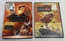 Lot of 2 Disney DVDs: The Lion King (2003) &amp; The Lion King 1 1/2 Sealed ... - $14.99