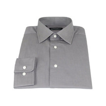 Men Mondego 100% Soft Cotton Dress Classic shirt Long Sleeves sn100 gray Solid image 5