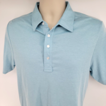 Travis Mathew Golf Polo Shirt Small Light Blue - $22.72