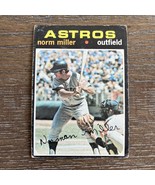 1971 Topps #18 Norm Miller Astros - £1.09 GBP