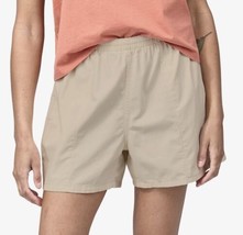 NWT Women’s Patagonia Funhoggers Shorts - 4” Inseam, Natural, Size Large - $49.50