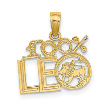 14K 100% LEO Zodiac Charm D4058 - $125.77