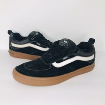 Vans Kyle Walker Pro Gum Sole Skate Board Shoes Mens 8 Black Suede 721454 - £23.60 GBP