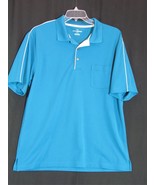 Grand Slam Golf XL Blue Short Sleeve Men&#39;s Polo EUC - £14.94 GBP