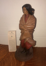 1991 Tom Clark SACAJAWEA With Son/Little Pomp Signed Figurine-Resin-12&quot; Tall - £39.28 GBP
