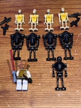 Star Wars Toy Minifigures Lightsaber Alien B1 B2 Droids 10 Item Minifig Mix Lot - £19.32 GBP