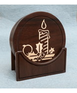Holiday Drink Coaster Set - The Christmas Candle - $20.00