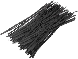 Plastic Black 6&quot; Twist Ties, Reusable Cable Ties,Long Garbage Bag Twist Ties, Tr - $15.13