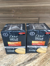 2 DOVE MEN + CARE Skin Defense Hydrating Antibacterial Body Soap Bars 2 Pk = 4 - £15.77 GBP