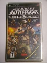 Sony Psp Umd Game - Star Wars Battlefront Renegade Squadron (Complete) - $20.00