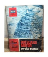 1970 Outboard Service Manual Paperback Book Please See Desc. &amp; Pictures - $16.86 CAD