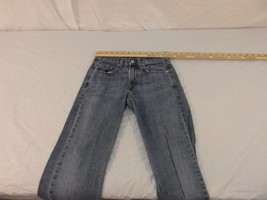 Childrens Girls Levi Strauss & Co Loose Straight Blue Denim Jeans Great 30037 - $10.32