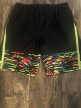 Under armour youth athletic loose shorts size YXL black and pink - $10.00