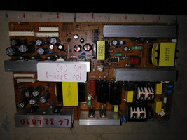 8AA79 Power Board From Lg 32LB9D, Two Bad Capacitors 3300/10V, Carries (2) 68MF - $9.41