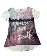 Joyfolie Discover Your Own Path women&#39;s large shirt - £14.03 GBP