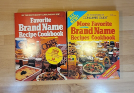 2 Favorite Brand Name Recipes Cookbooks Consumer Guide Editors Vintage G... - £15.72 GBP