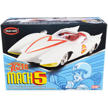 Skill 2 Snap Model Kit Speed Racer Mach 5 1/25 Scale Model by Polar Lights - £32.53 GBP