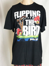 Angry Birds Men&#39;s T-Shirt Size L Fifth Sun 100% Cotton  - $20.67