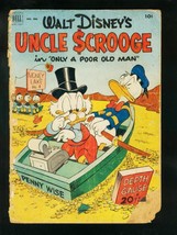 Walt Disney&#39;s Uncle SCROOGE-FOUR Color Comics #386 1952-CARL BARKS-low P/FR - £166.85 GBP