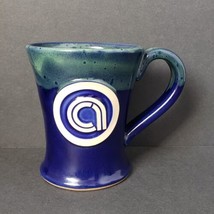 Sunset Hill Stoneware Blue &amp; Green Drip Glazed 16 oz. Stoneware Coffee M... - $22.50