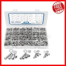 Versatile 700Pcs Stainless Steel Assorted Fastener Kit - Ideal for DIY P... - $753.01 MXN