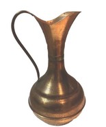 OLD VTG Handcrafted Copper &amp;Brass Pitcher Arts &amp; Crafts - $56.93