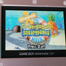 SpongeBob SquarePants: The Movie Nintendo Game Boy Advance Authentic Works - £14.88 GBP